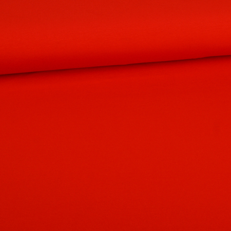 Glitzerpüppi Jersey coton uni - rouge