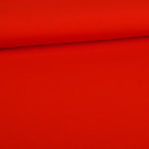 Glitzerpüppi Jersey coton uni - rouge