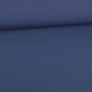 Glitzerpppi sweat French Terry uni - bleu jeans