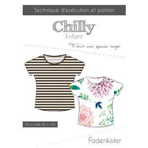 Fadenkäfer patron de couture papier Chilly t-shirt...
