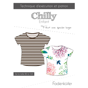 Fadenkäfer patron de couture papier Chilly t-shirt enfant