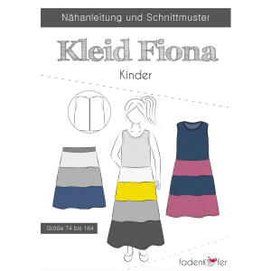 Fadenkäfer patron de couture papier robe Fiona pour enfant