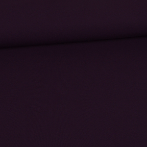Glitzerpüppi Jersey coton uni - aubergine