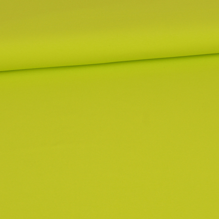 Glitzerpüppi Jersey coton uni - lime