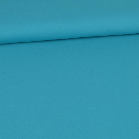 Glitzerpüppi Jersey coton uni - turquoise